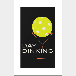 Funny Pickleball Day Dinking Martini Posters and Art